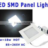 2014 Newest Square Smd Led Panel Downlight 3w 6w 12w 18w