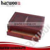 Vintage Matte Finished Wooden Storage Box With Drawer,fashion Wooden Jewelry Case,top Grade Wooden Storage Case thumbnail-2