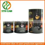 2015 competitive price illy coffee tin can with transparent lids