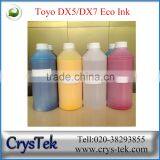 CRYSTEK High Quality Best Price TOYO Eco Solvent Ink for Digital Inkjet Printer