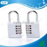 Popular for European Market-AJF High Security Brass Silver Door Code Lock thumbnail-4