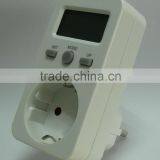 Wireless Digital Energy Power Meter Socket Europe Plug CE Certificate thumbnail-2