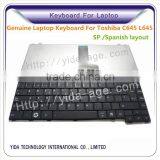Genuine Laptop Keyboard For Toshiba L645 C645 C640 C600 Spanish Layout thumbnail-1