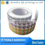 2016 High Quality Printing Small Vinyl Sticker.laminated Adhesive Round Labels thumbnail-2