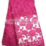 CL7577 2016 Chowleedee High Quality Top Fashion Latest Design Beaned Lace Fabric