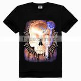 OEM 3d Printing Factory High quality old skull t-shirt, bulk wholesale t shirts, fashion skull t shirts