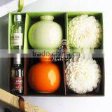 With a Big Flower Elliptical Ceramic Reed Diffuser Suit thumbnail-2