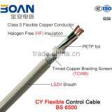 Cy Control Cable 300/500V Flexible Cu/Hf/Petp/Tcwb/Lszh BS 6500 thumbnail-1