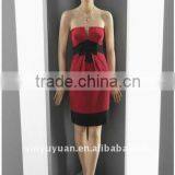Popular Sexy V-neck Strapless Knee-length Cocktail Dress AIE-022 thumbnail-1