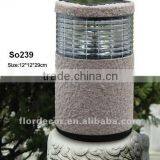 Solar Stone Lawn Light(SO239)