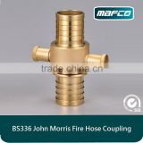 BS336 john morris instantaneous types of fire hose couplings delivery hose coupling