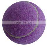 Bulk Price Whoelsale Personalized Purple Color Tennis Ball thumbnail-1