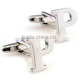 Cufflinks With Initials Alphabet Letters Cufflinks Men's Suits Accessories XS468 thumbnail-1