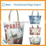 Canvas Shoulder Bag for Vacation /Wholesale Canvas Cosmetic Bag thumbnail-2