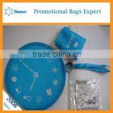 190T Oxford Foldable Frisbee Fan Folding Fabric Frisbee