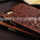 New Design Unique Engrave Wood Cell Phone Protective Case For Iphone6s/ Plus thumbnail-6