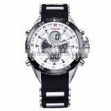 WEIDE New Waterproof Military Watch Fashion Watch Company Rubber Bracet Diver Waterproof LCD Silicone Watch Manufacture thumbnail-2