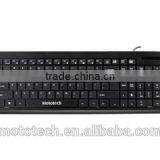 K139 Super-slim Noiseless Chocolate Wired Keyboard