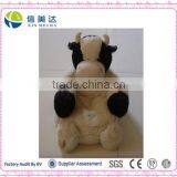 Plush Cow Soft Chair Children's Recreational Cartoon Fluffy Animal Sofa