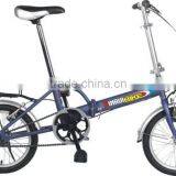 New Design China Factory 6 Speed 16" Folding Bike With Hi-ten Frame and Fork thumbnail-5