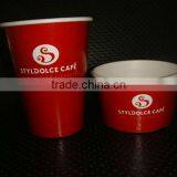 Factory Price Logo Printed Disposable Paper Cups for Ice Cream