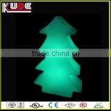 PE Plastic Waterproof Outdoor Color Changing Lighted Christmas Tree thumbnail-1