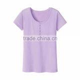 Manufacturer China Women's Clothing Cotton Bluk t- Shirt Made in China thumbnail-4