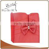 Bright Color Thin Warm Pink Leather Gloves Price thumbnail-2
