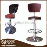Metal Bar Chair Wooden Bar Chair Wood thumbnail-1