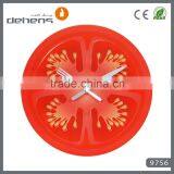 Decorative Funny Glass Wall Clock With Fruit Shape Design thumbnail-6