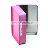 custom beautiful wholesale tin hinge box