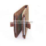 Boshiho Brown Cork Men Credit Card Wallet thumbnail-1