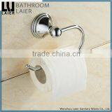 Grooming Bathroom Designs Zinc Alloy Chrome Finishing Bathroom Sanitary Items Wall Mounted Toilet Paper Holder thumbnail-3