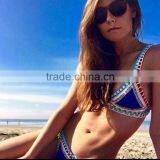 Multicolor 2016 hot style swimsuit hot swimsuit crochet bikini woman hand-made by Europe and the United States hot style bikini