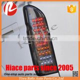 Refit auto parts smoke cover LED tail light for Toyota big hiace grandia 2005-2016