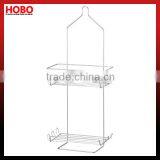 2 Tiers Iron Chrome Plated Shower Caddy thumbnail-1