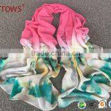 Custom Printing Stole Silk Scarves for Ladies Pakistan thumbnail-1