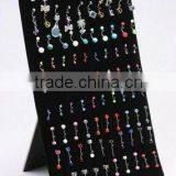 Lucite Earring Display Rack With Back Easel C0101082 thumbnail-1