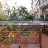 wood plastic compiste material cheap yard fencing