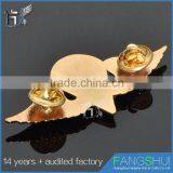 Button Badge Material Pilot Wings Badge Blank Metal Pin Badge Selling thumbnail-3