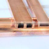 CuZn37 Different Wall Thickness Square Tube(Two Holes) thumbnail-1