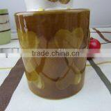 Stoneware Mug , Zebra Coffee Mug, Brown Mugs thumbnail-1