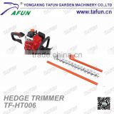 Garden double blade gasoline 750mm hedge trimmers with cheap price