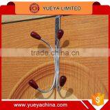 Stainless Steel Door Pothook Hangers With 4 Claws Clothing Hat Holder Hangers thumbnail-4