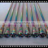 Motorcycle Colour Titanium Plated Spoke and Nipple thumbnail-1