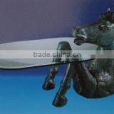 Modern Style Glass Top Hand Carved Marble Base Dining Table thumbnail-3