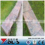 Chinese Juparana Multicolor Red Granite Outdoor Stone Chair thumbnail-1