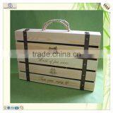 New Luxury High Quality Craft Wine Beer Liquor Display Wooden Box thumbnail-1