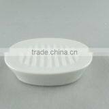 Oval Ceramic Toilet Soap Holder in Stock thumbnail-1