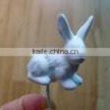 Unpainted Ceramic Bisque Bunny thumbnail-1